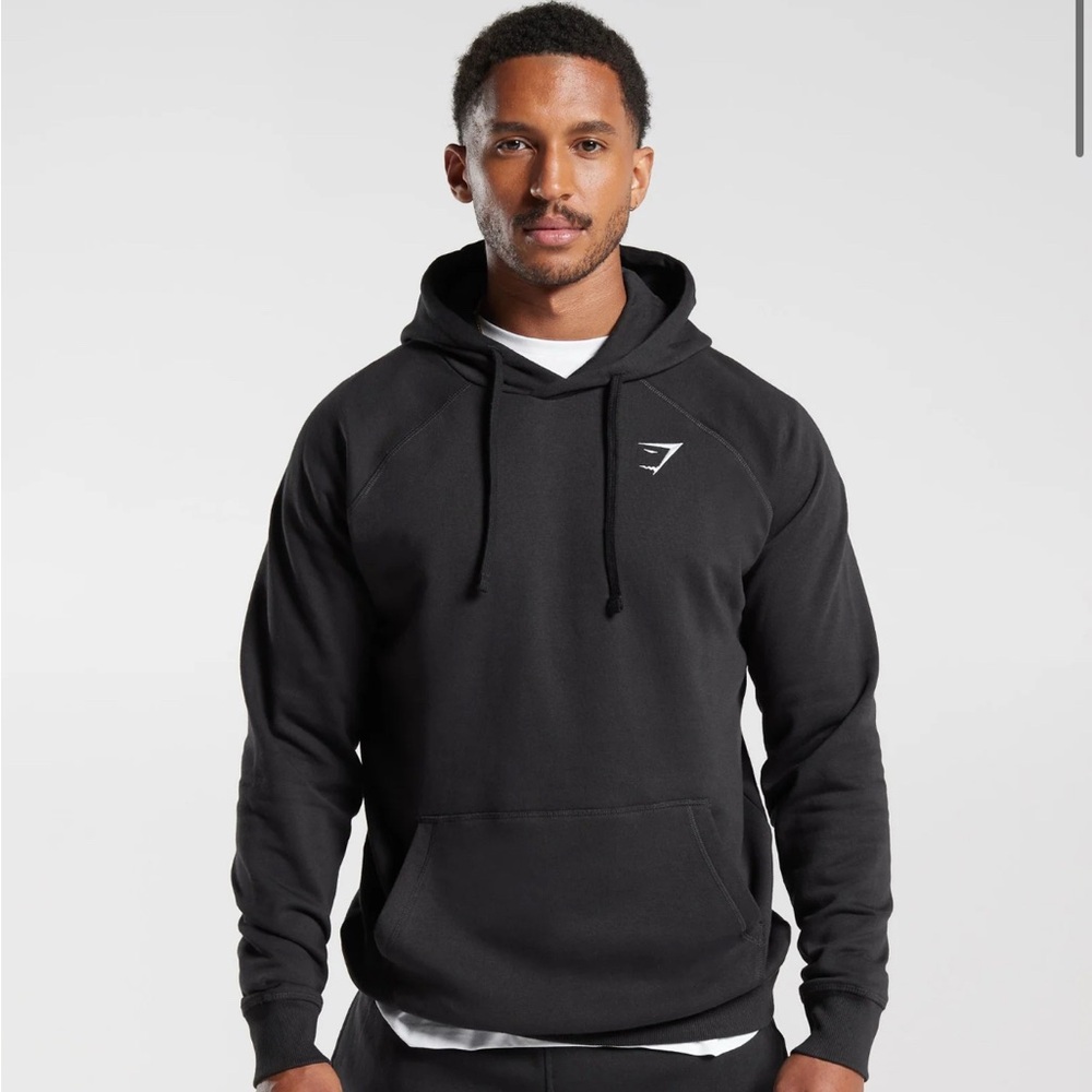 Gymshark Crest Hoodie | Size M Black
